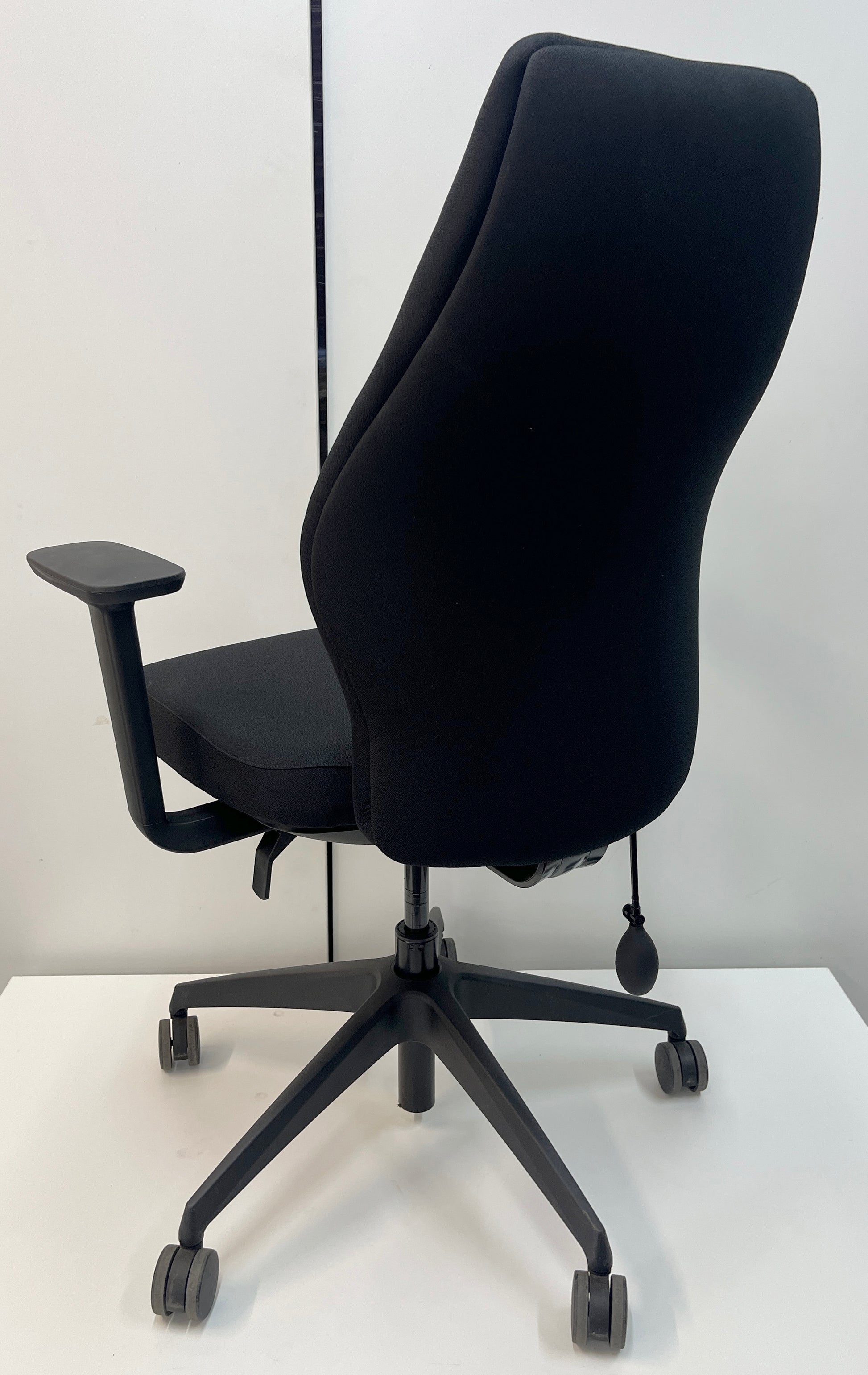 Ergonomic Positiv Plus High Back Black Office Chair (with armrests)