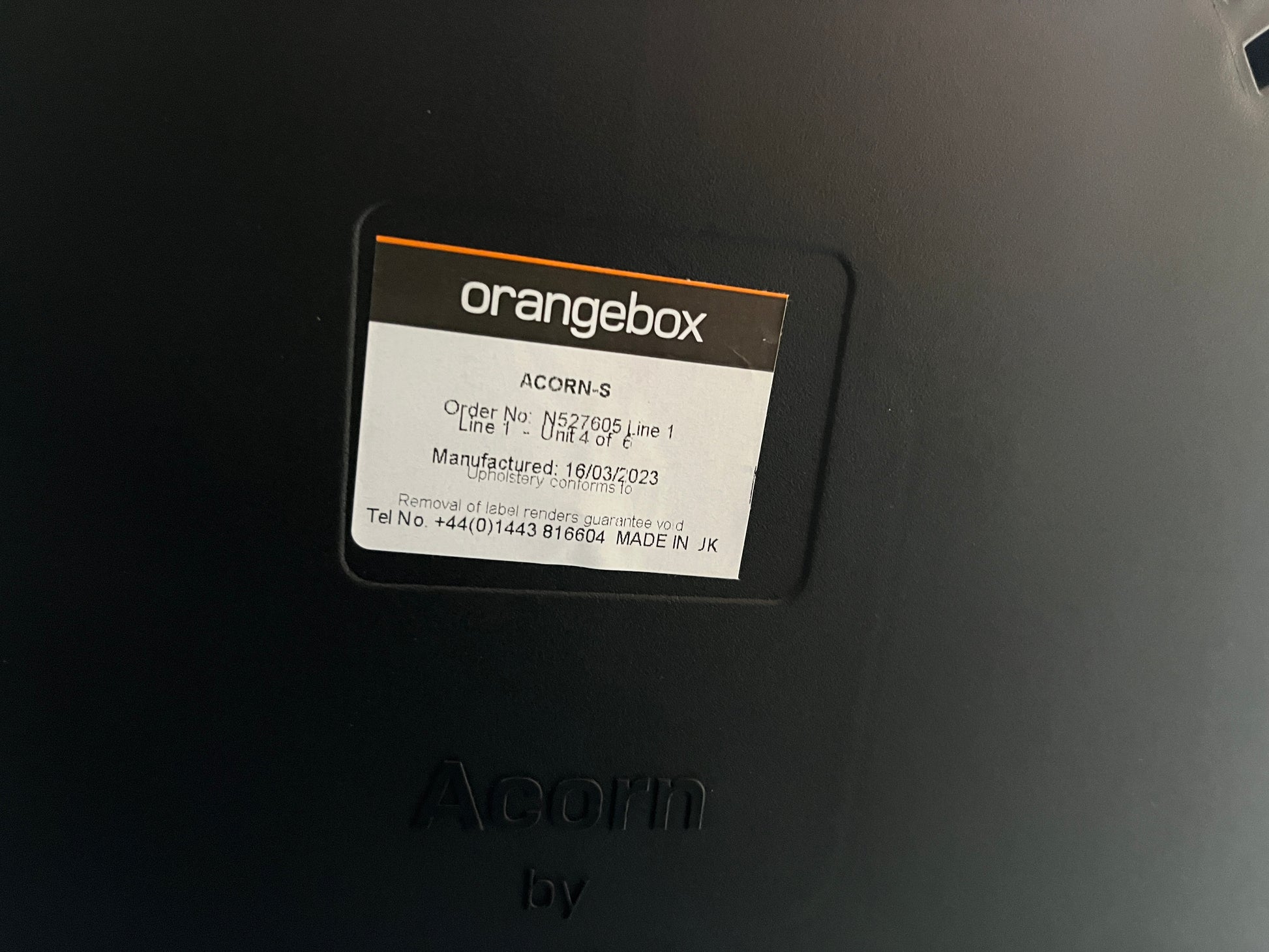 3x Orangebox Acorn Stacking Chairs & FloWorks Jack Coffee Table Set