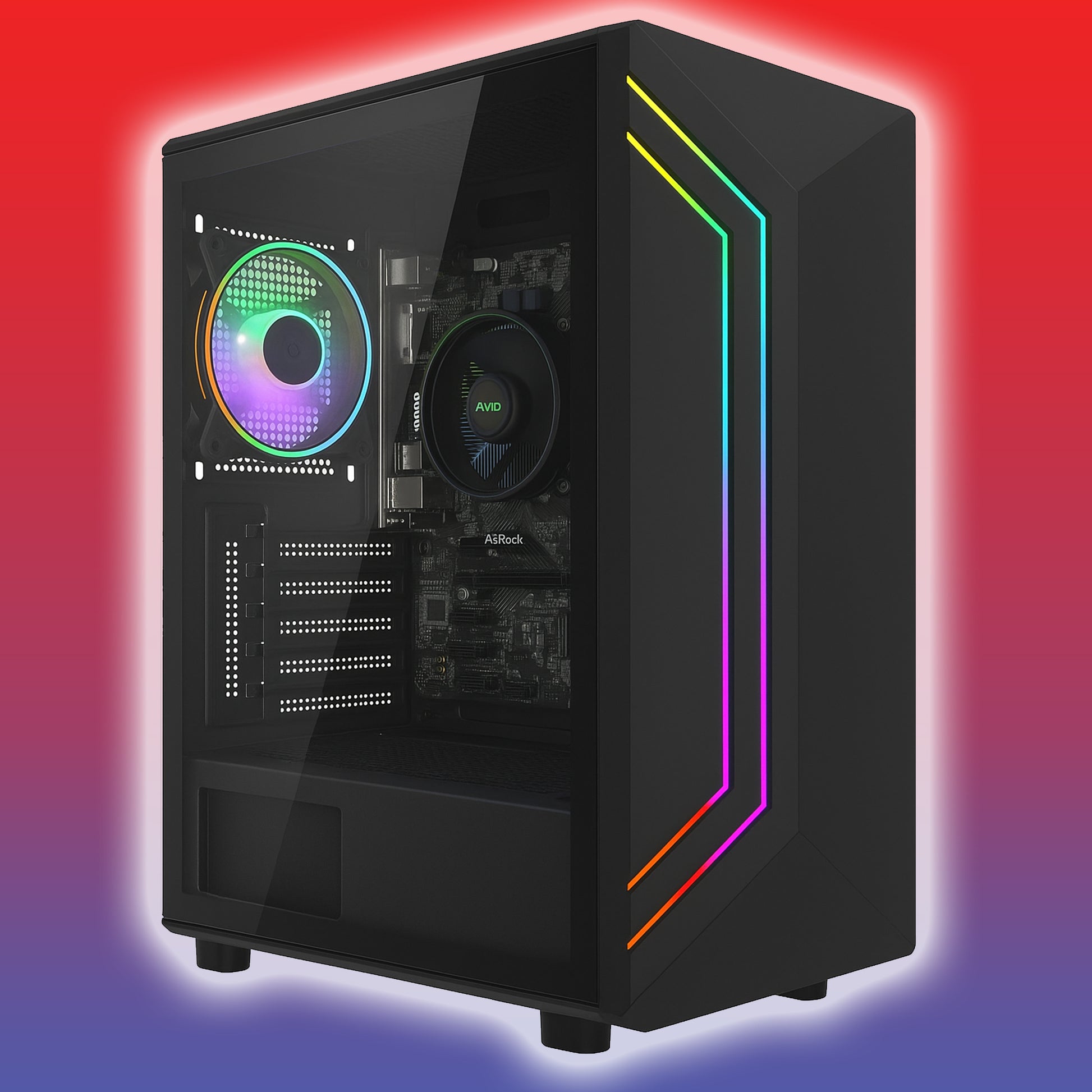 Apollo Entry Level Gaming PC - RTX 3050 8GB, Ryzen 5, 16GB RAM