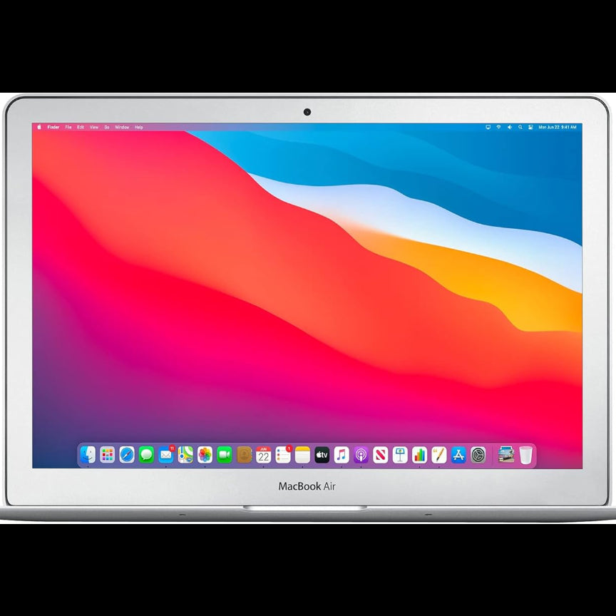 Apple MacBook Air 13"-inch-Intel i5-8GB RAM, 128GB SSD-macOS Monterey - 2015 Model - Refurbished