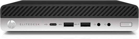 HP EliteDesk 800 G5 DM Desktop PC - Intel Core i5 9th Gen - 16GB DDR4 - 256GB SSD - Windows 11 Professional (Refurbished)