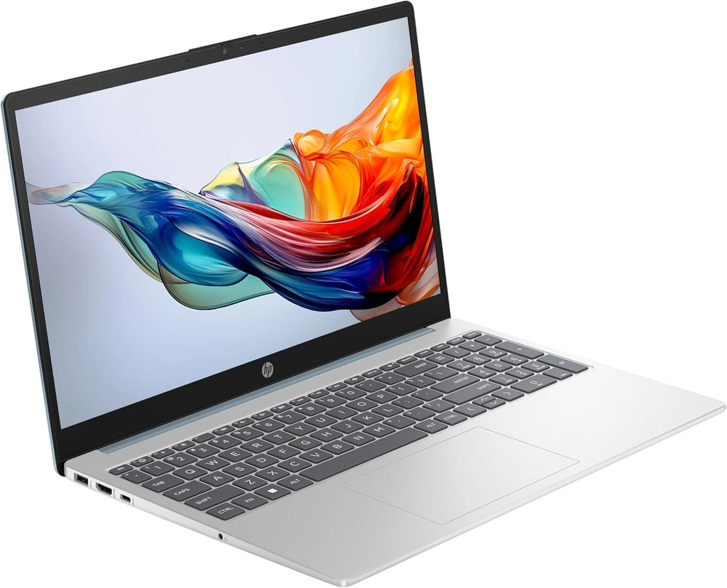 HP 15.6” Laptop | AMD Ryzen 5 7520U Processor | 16 GB RAM | 1 TB SSD | AMD Radeon Graphics | FHD Display | Up to 11.5 hrs battery | Dual Speakers | Windows 11 | Silver