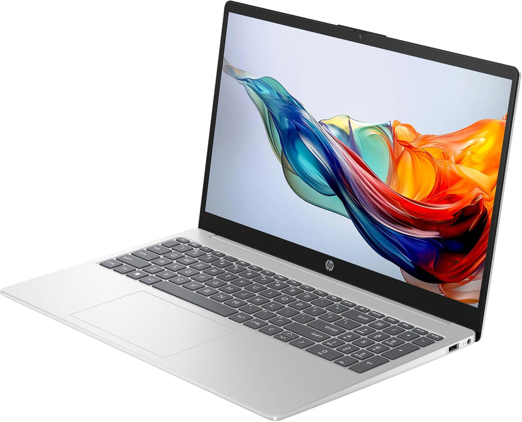 HP 15.6” Laptop | AMD Ryzen 5 7520U Processor | 16 GB RAM | 1 TB SSD | AMD Radeon Graphics | FHD Display | Up to 11.5 hrs battery | Dual Speakers | Windows 11 | Silver