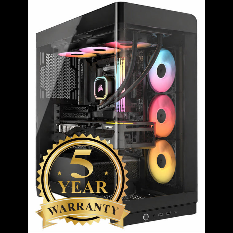 Corsair RTX Gaming PC – 5 Year Warranty, Free Upgrades, Ryzen CPU, RTX Graphics, Ready to Play