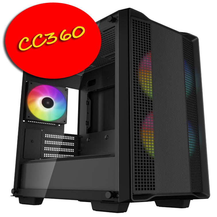 RHC Wraith Gaming PC Build - AMD Ryzen 5 5500 - 16GB RGB RAM & 512GB SSD