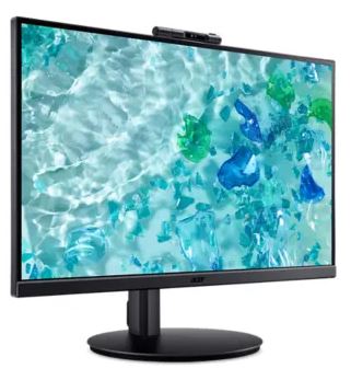 Acer CB2 Monitor | Black | 27" Full HD | Built-In Webcam