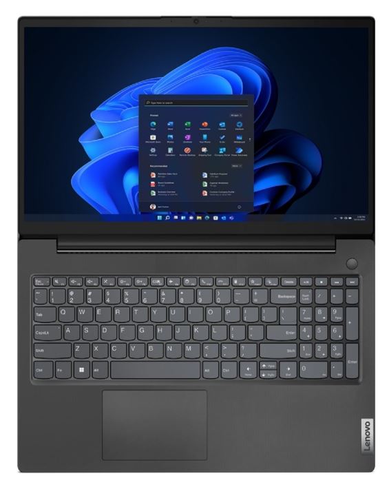 Lenovo V15 Laptop - AMD Athlon Silver CPU | 8GB LPDDR5 RAM | 256GB PCIe NVMe SSD | AMD Radeon Graphics | 15.6 Inch Full HD | Windows 11 Pro