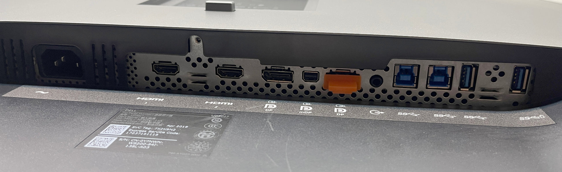 Dell UP3017 Monitor | Black | 30" 2560 x 1600 | HDMI & DisplayPort