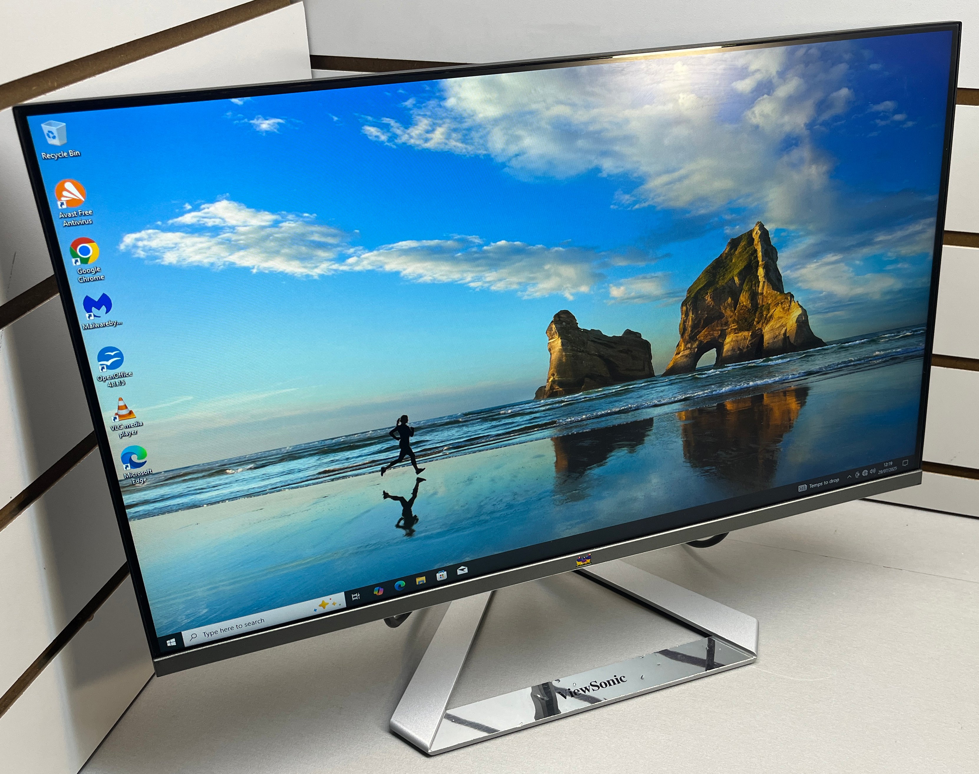 ViewSonic VX2476 – 24” Full HD IPS Frameless Monitor