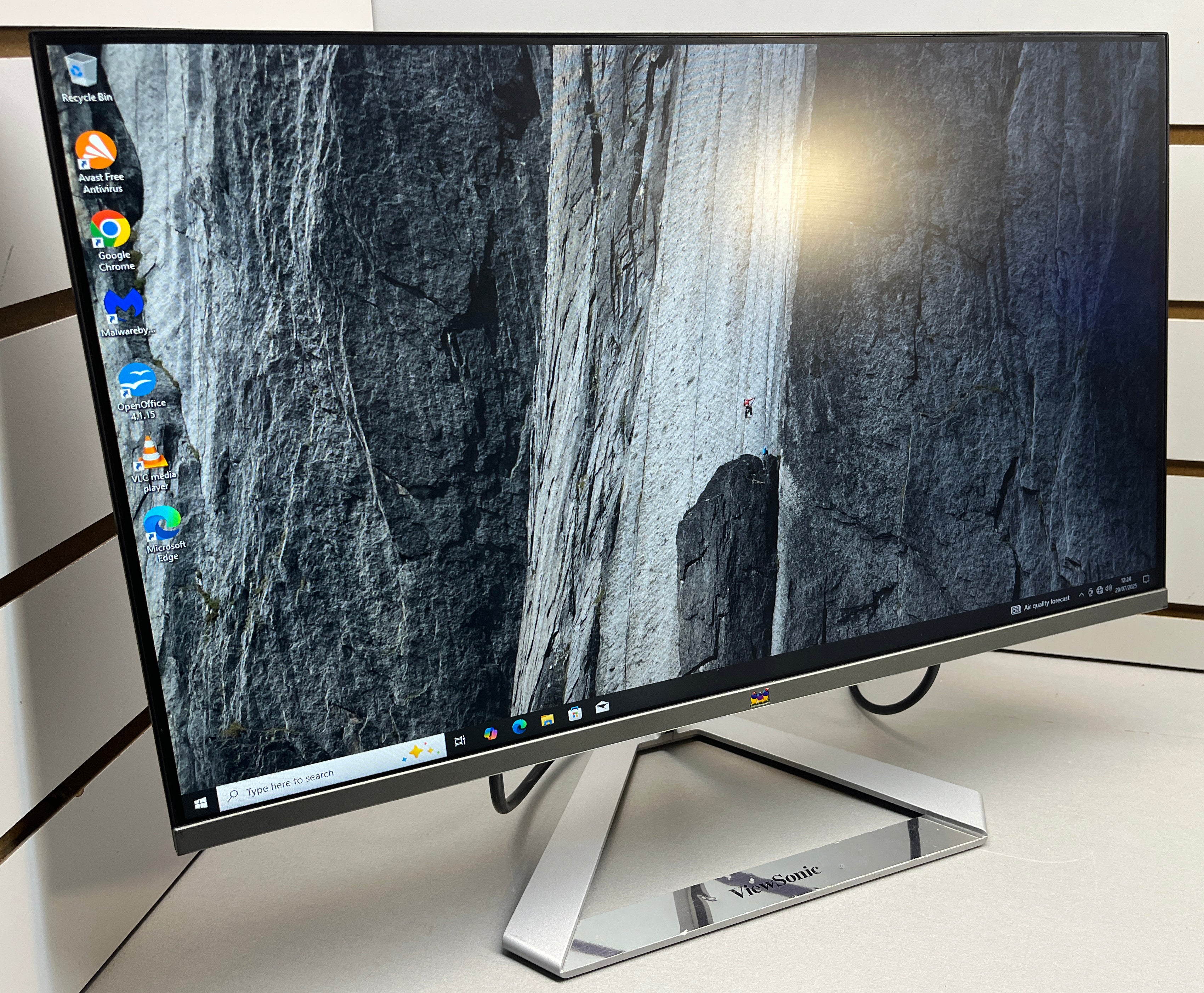 ViewSonic VX2476 – 24” Full HD IPS Frameless Monitor