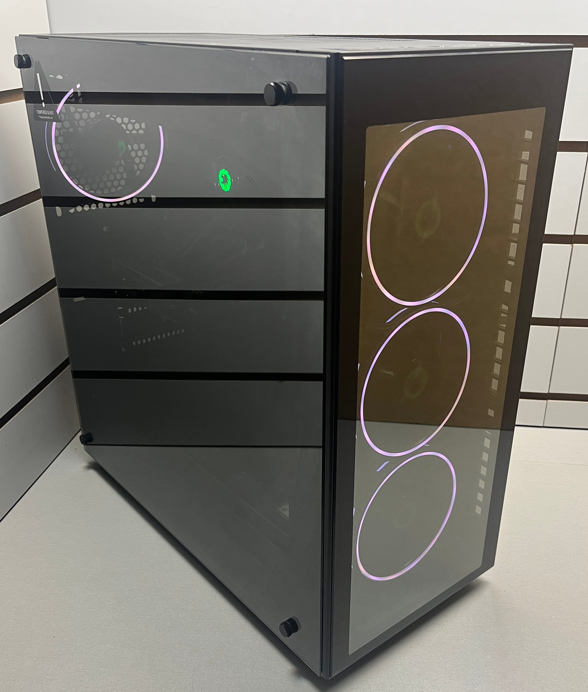 Refurbished Gaming PC - AMD Ryzen 5 Water Cooled - 16GB RAM - 512GB SSD & 2TB HDD