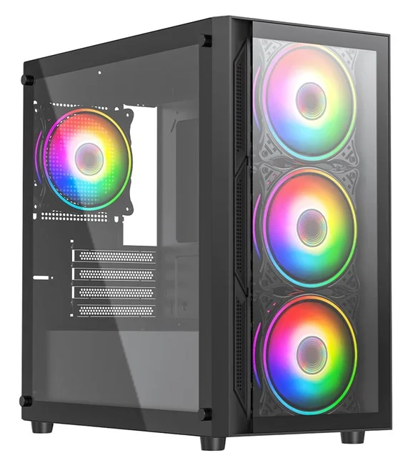 RHC Wraith Gaming PC Build - AMD Ryzen 5 5500 - 16GB RGB RAM & 512GB SSD