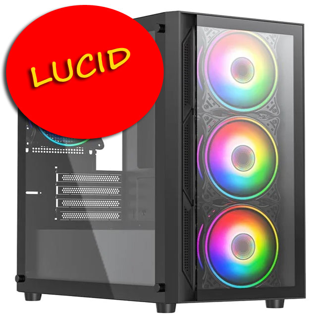 RHC Wraith Gaming PC Build - AMD Ryzen 5 5500 - 16GB RGB RAM & 512GB SSD