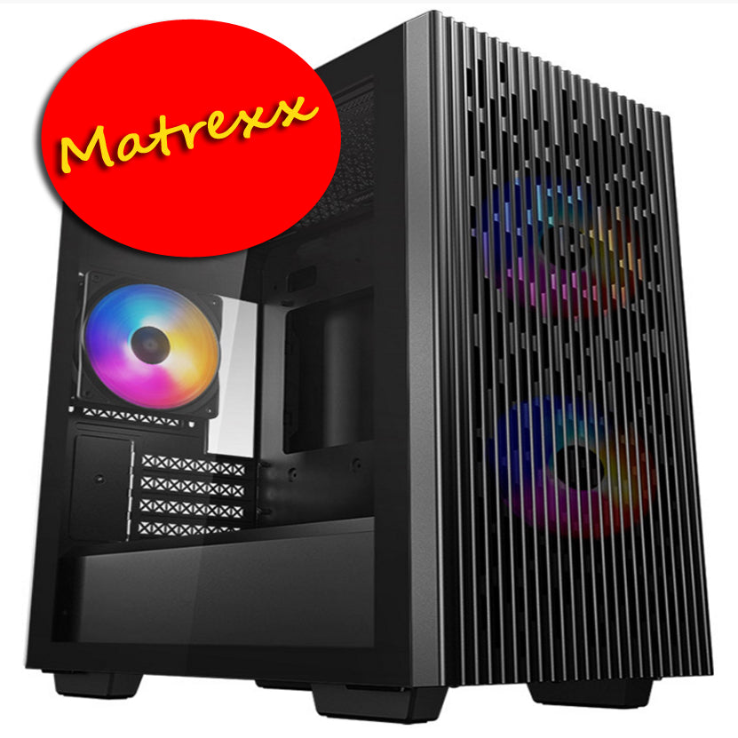 RHC Wraith Gaming PC Build - AMD Ryzen 5 5500 - 16GB RGB RAM & 512GB SSD