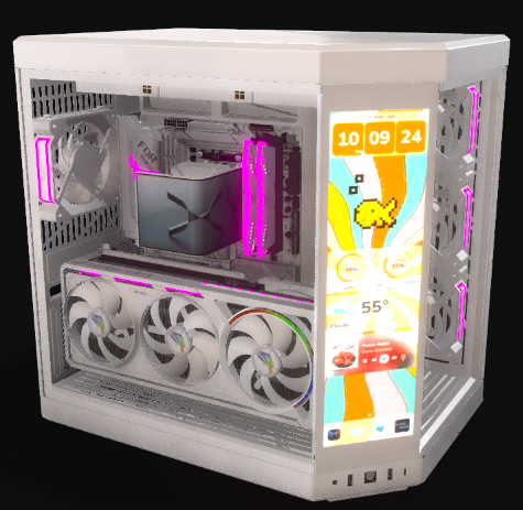 Ultimate White Gaming PC - AMD Ryzen 9 9950X3D - 64GB DDR5 RAM - 4TB Gen 5 SSD - RTX 5050 16GB Graphics