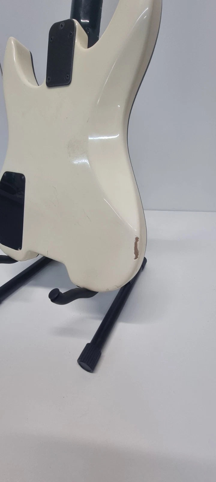 Steinberger XM-2 White Electric Headless Bass 1989 From The Newburgh NY Factory