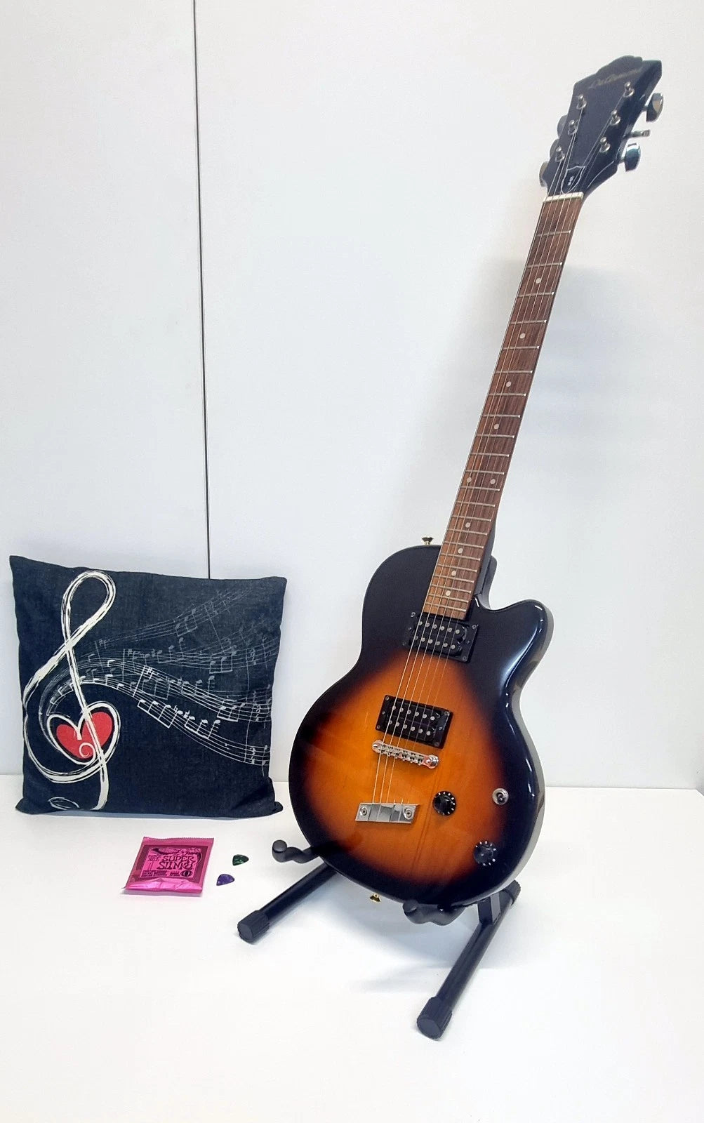 DeArmond 1990s M65 Model 6 String Electric Guitar-Tobacco Sunburst-By Guild