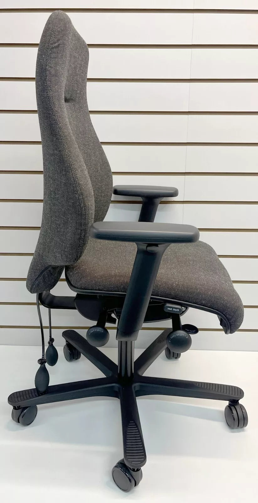 OrangeBox Spira Plus Office Task Chair-Fully Adjustable Settings - High Back