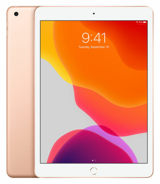 Apple iPad 7th Gen Tablet - Gold - Wi-Fi Only - 32GB Storage