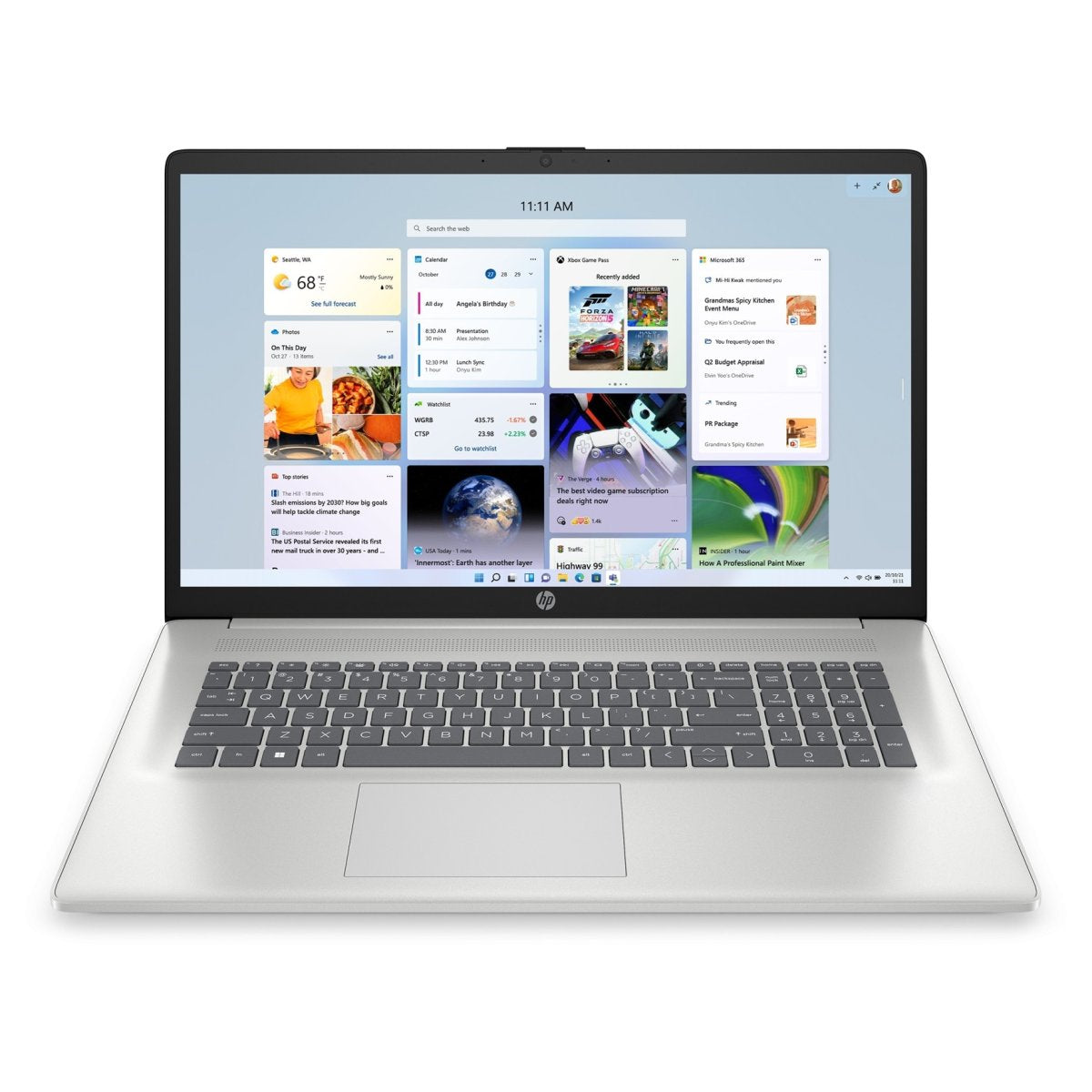 HP Laptop 17" - AMD Ryzen 5 - 8GB RAM - 512GB Storage